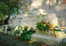 oorlogsmonument aan het gemeentepark van Wuustwezel
