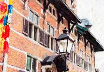 artistieke impressie van het gemeentehuis van Wuustwezel