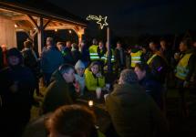 kerstwandeling AFH Revalidatieweide 2023 - foto: Wezelopdefoto