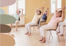 stoelyoga bij CODA