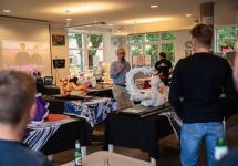 voorstelling van de maquettes voor de 73e Bloemencorso in LDC Wijkhuis - foto: Wezelopdefoto